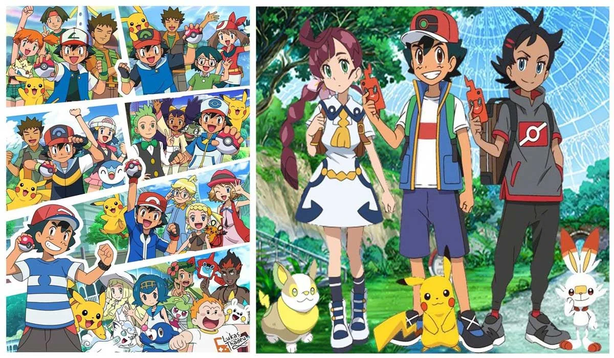 อนิเมะยอดนิยม: แอชและผองเพื่อน, ปิกาชู