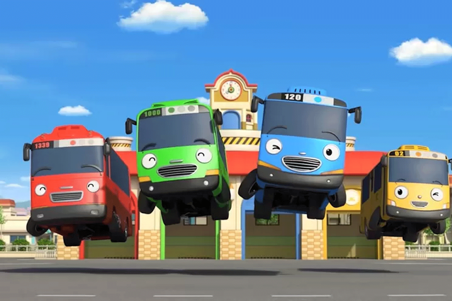 การผจญภัยสุดตื่นเต้นของรถบัสชื่อทาโยและผองเพื่อน